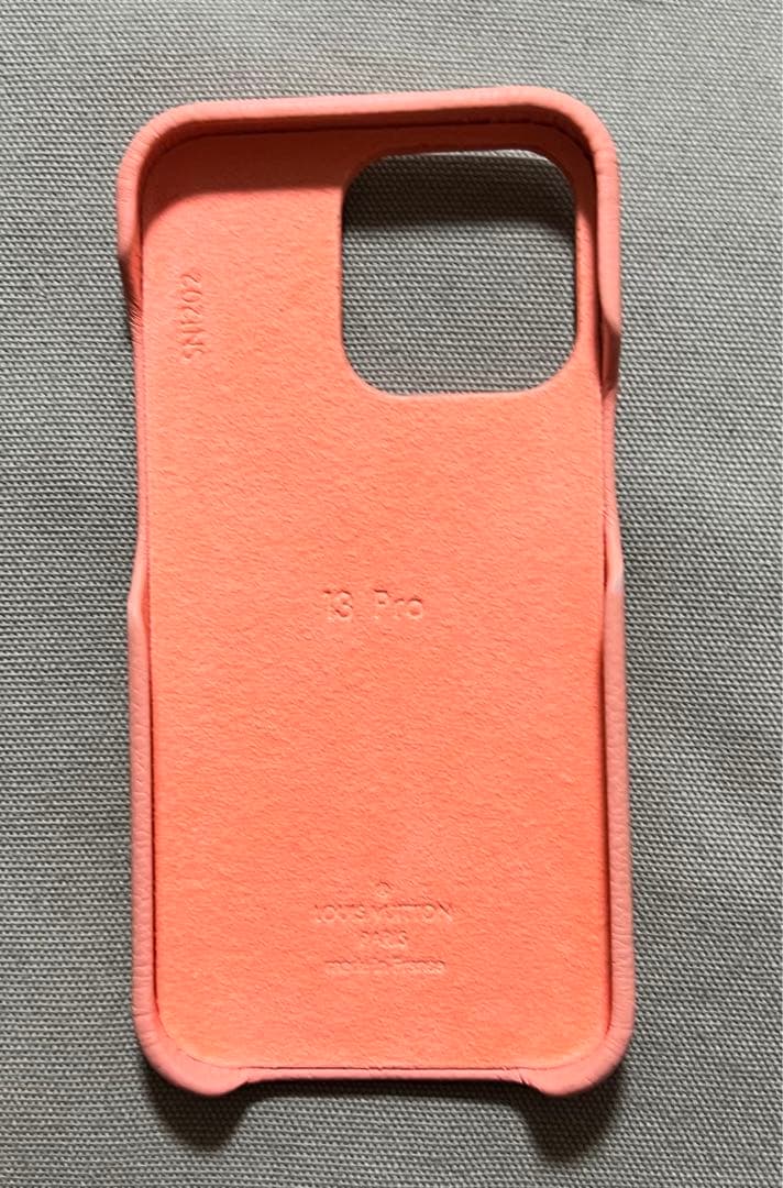 ルイヴィトン★IPHONEバンパー 13PRO★モノグラム★トロピカルコーラル
