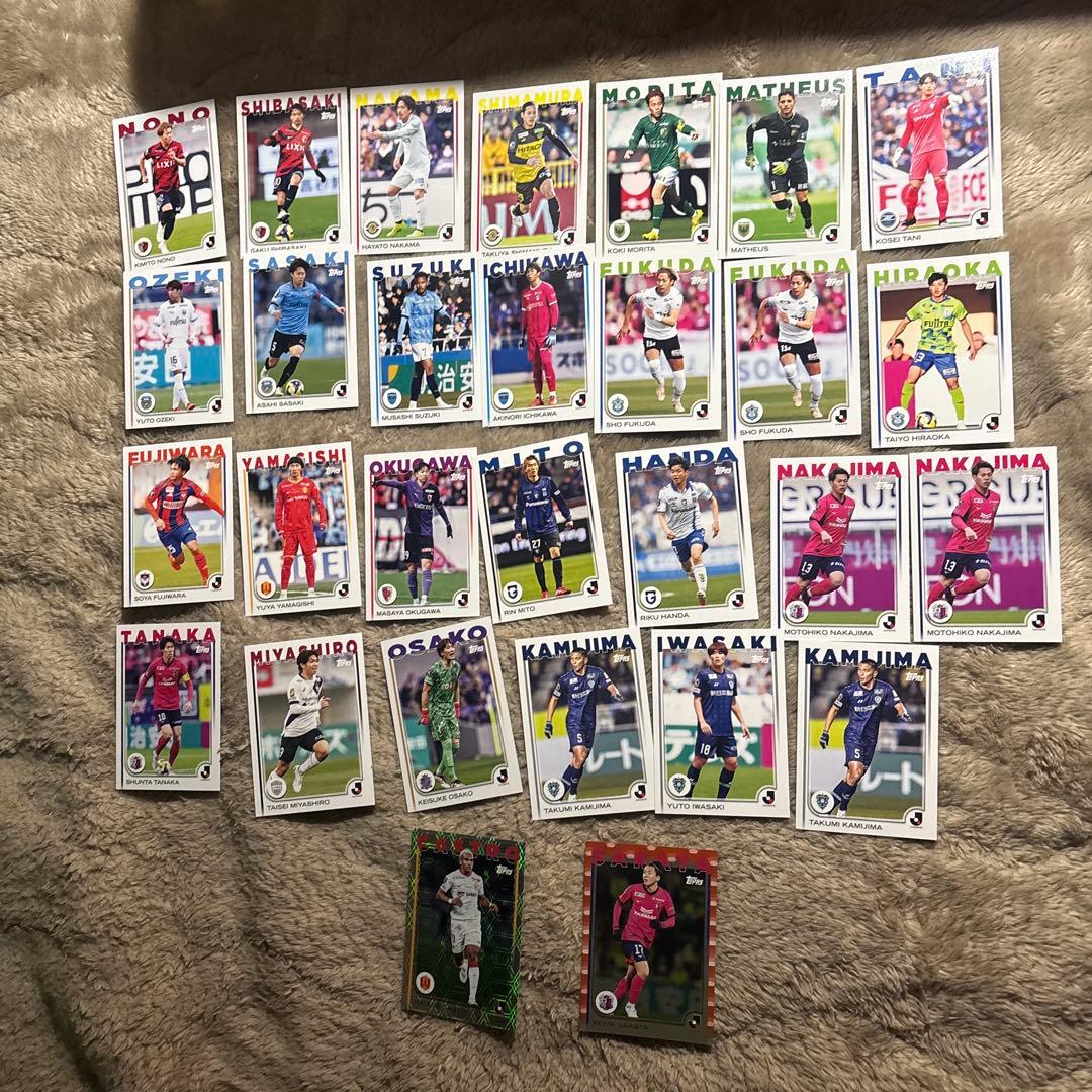 Jリーグ Topps トレーディングカード　【概要欄確認】