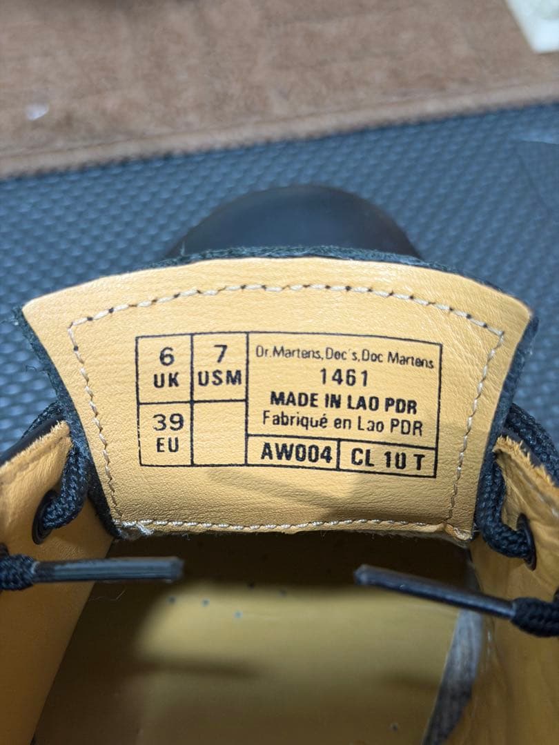 Dr. Martens 1461. サイズ：UK6（JP 25cm）