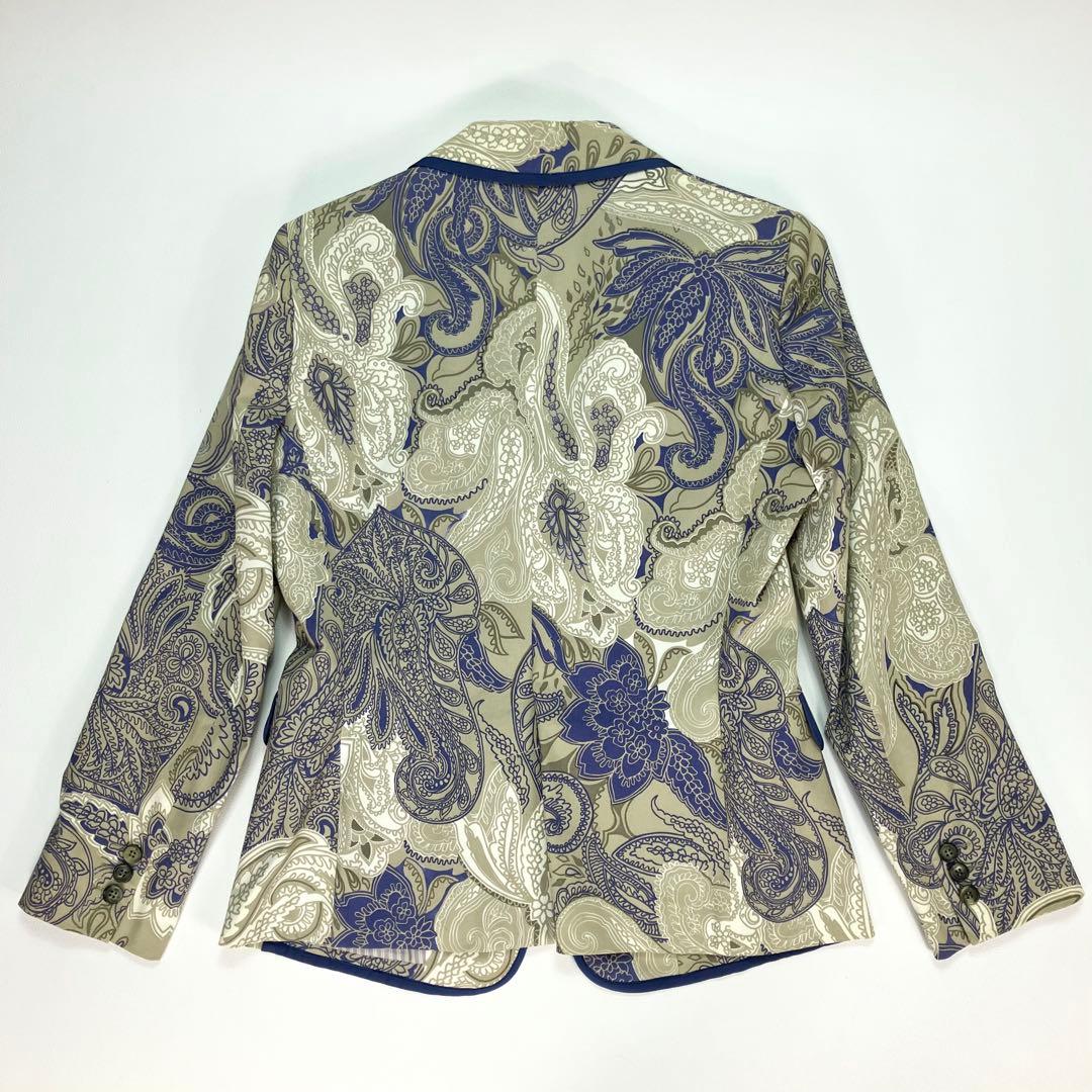 【ド派手】ETRO ペイズリー柄 テーラードジャケット　46 S