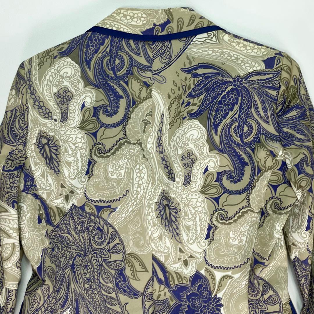【ド派手】ETRO ペイズリー柄 テーラードジャケット　46 S