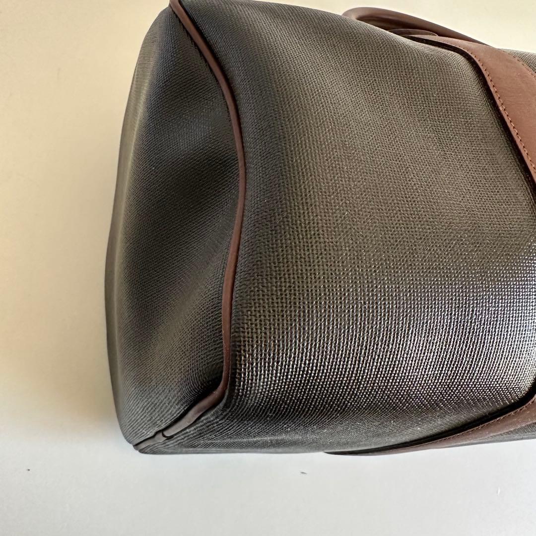 Dunhill ダンヒル ボストンバッグ レザー ゴールド金具 大容量