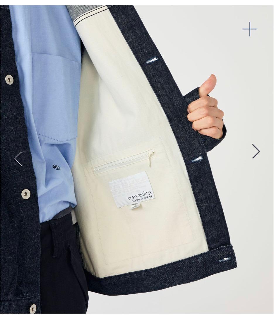 【美品】【nanamica】Short Denim Jacket Sサイズ