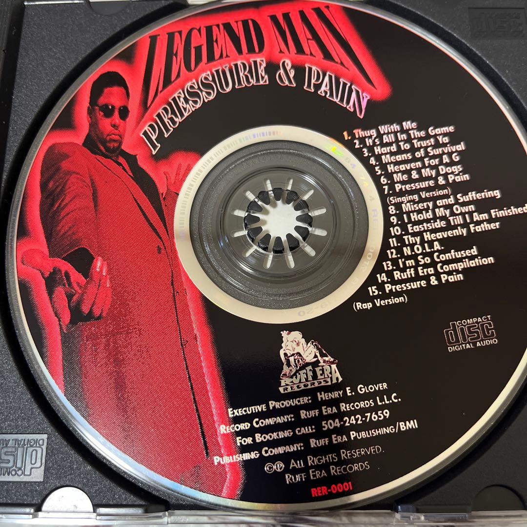 洋楽 g-rap LEGEND MAN PRESSURE & PAIN OG