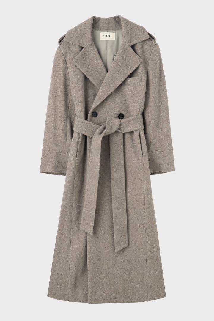 thetoe　Fleet wool coat