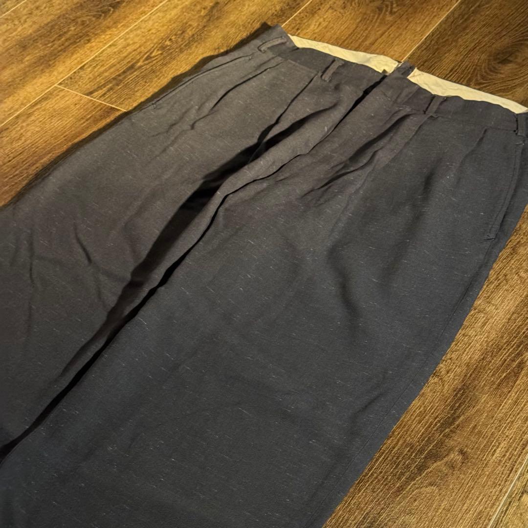 S*n様 超Special!! 50s レーヨン ギャバジン 絣 スラックス