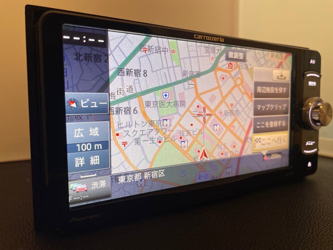 楽ナビAVIC-RW99 12月更新2025年地図最新第2.0.0.版オービス