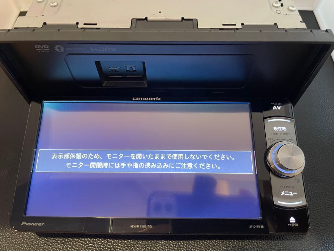 楽ナビAVIC-RW99 12月更新2025年地図最新第2.0.0.版オービス