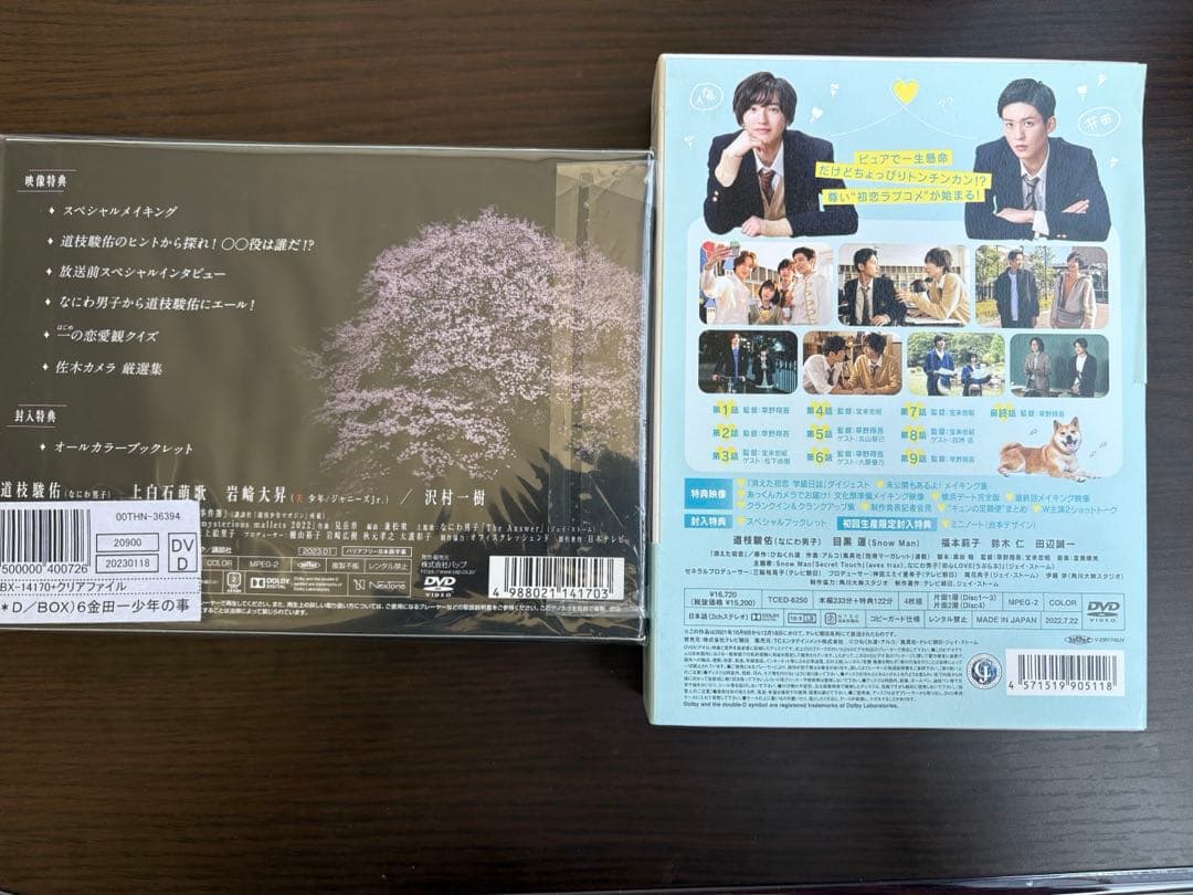 処分セール！道枝駿佑主演映画・ドラマDVD 金田一 消え恋 セカコイ