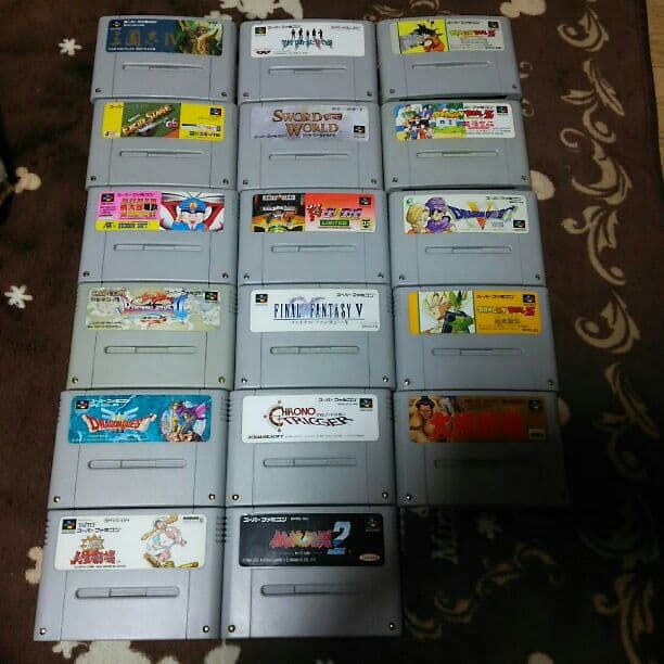 スーパーファミコンソフト17本(バラ売り可能)