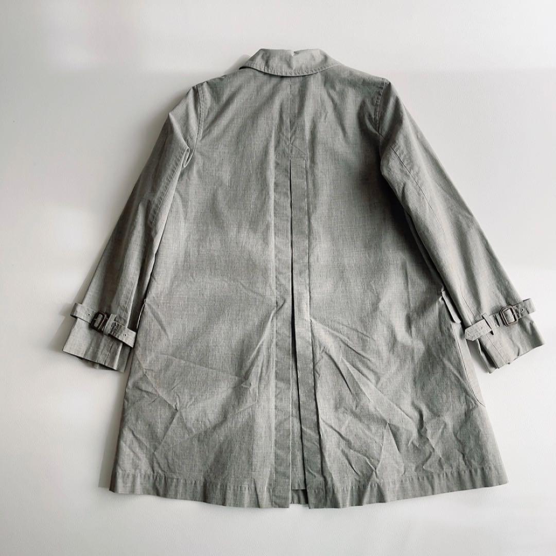 マーガレットハウエル　ステンカラーコート　ウールライナー付　Aライン