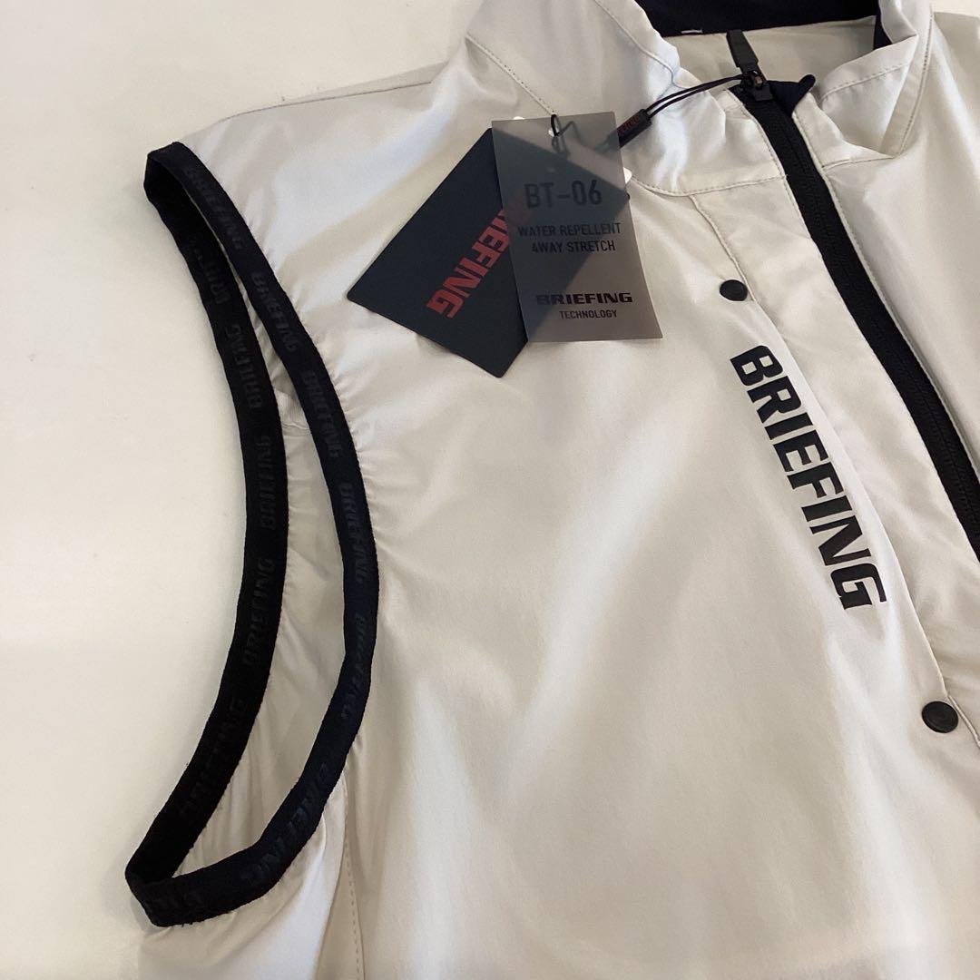 新品　BRIEFING POCKETABLE WIND VEST ベージュ