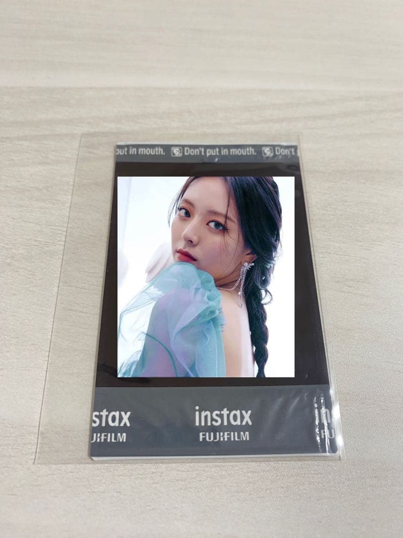 ユナ　itzy  サイン入りチェキ