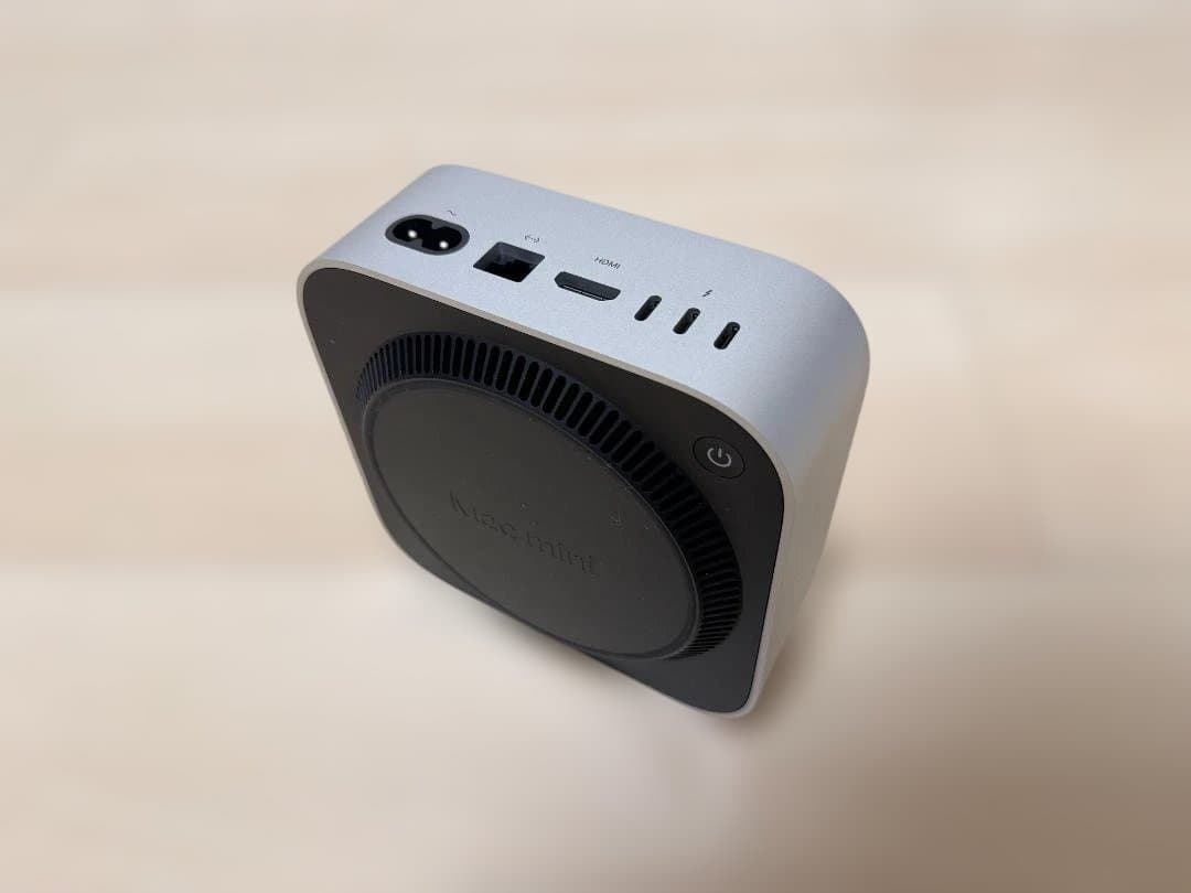 【使用半年の美品！】Mac mini M4 24GB/512GB 整備済製品