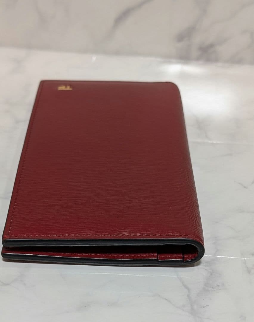 【早いもの勝ち価格】TOMFORD メンズレザー二つ折り財布 バーガンディ