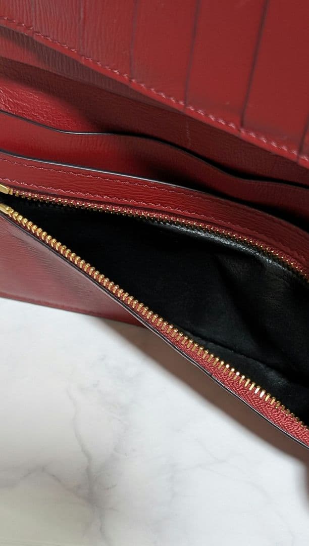 【早いもの勝ち価格】TOMFORD メンズレザー二つ折り財布 バーガンディ