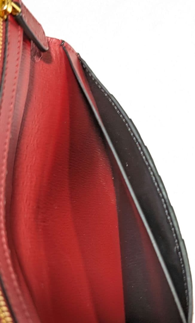 【早いもの勝ち価格】TOMFORD メンズレザー二つ折り財布 バーガンディ