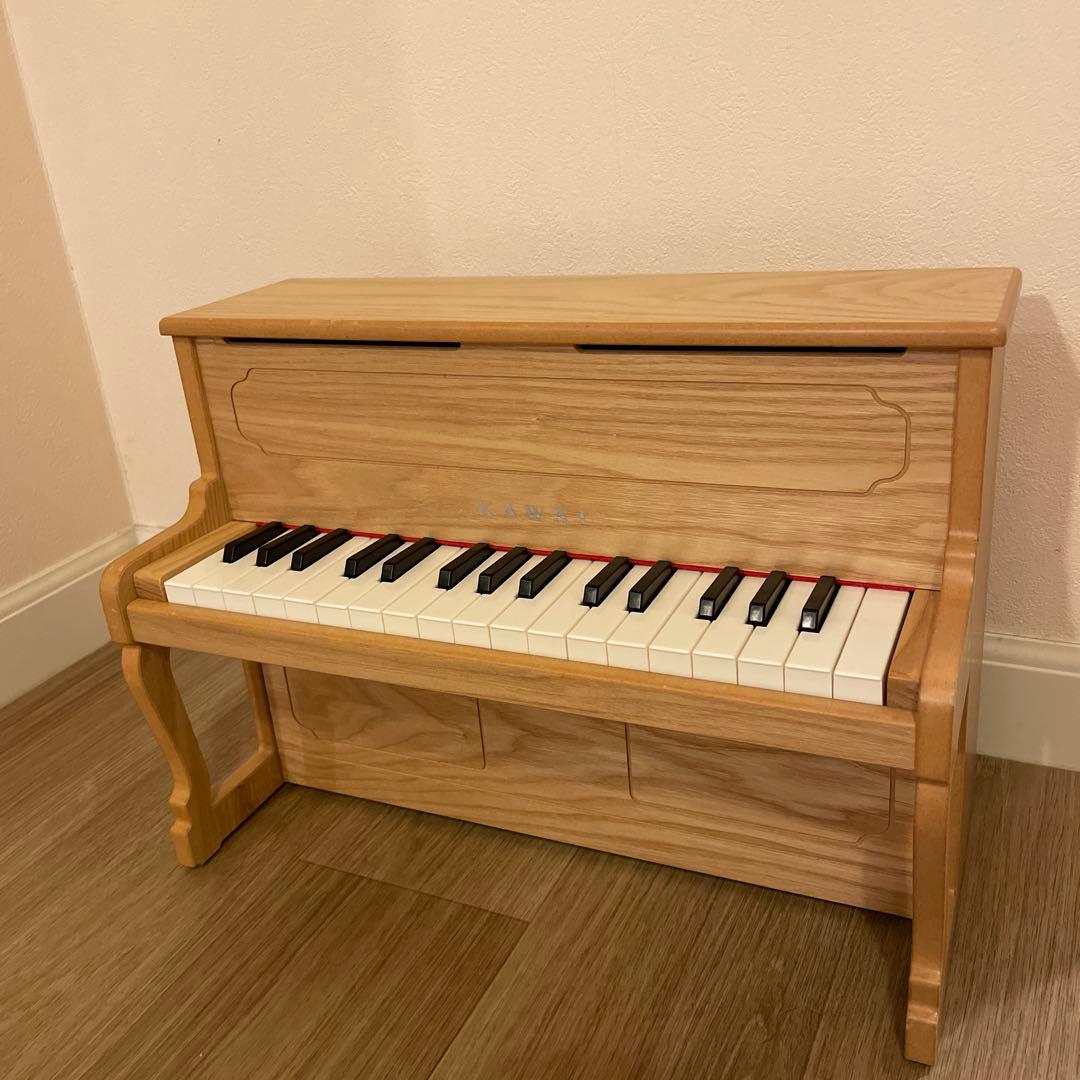 KAWAIアップライトピアノ/ミニ/ナチュラル1154