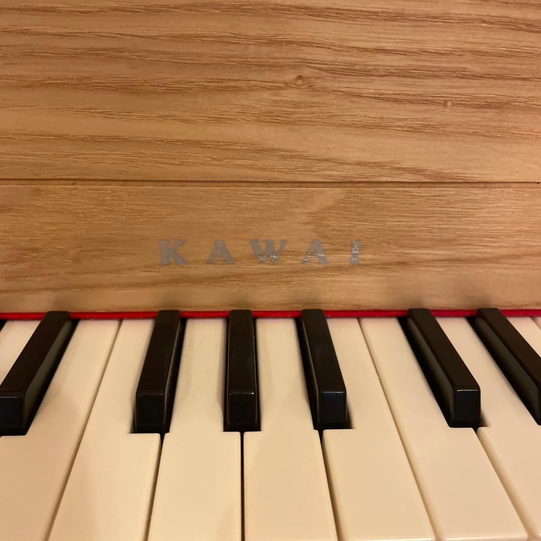 KAWAIアップライトピアノ/ミニ/ナチュラル1154