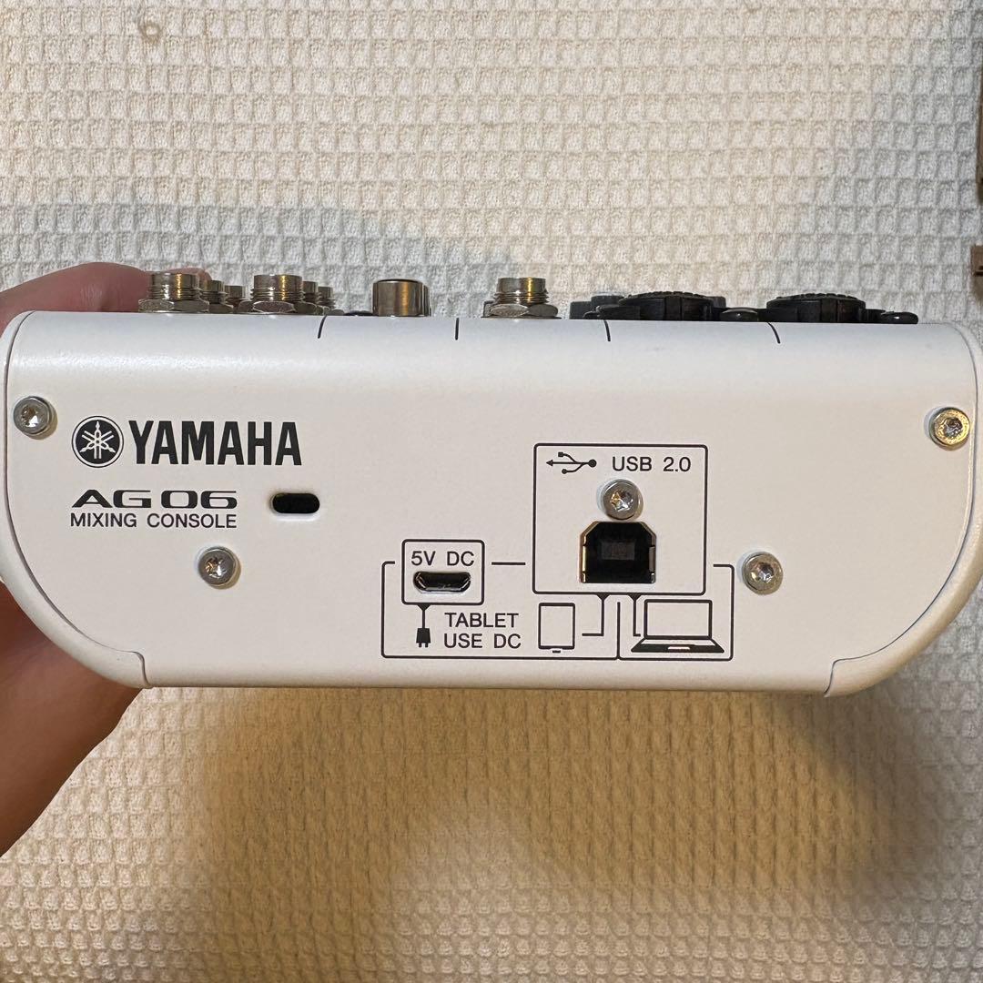 Yamaha AG06 ミキサー オーディオインターフェイス