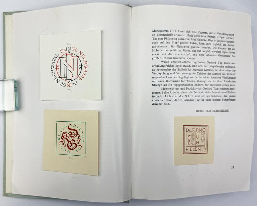 ★洋書「EXLIBRIS- KÜNSTLER Ⅶ」蔵書票集