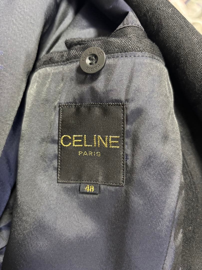 真名呼和尚様 CELINE ペイズリー柄 テーラード ブルゾン