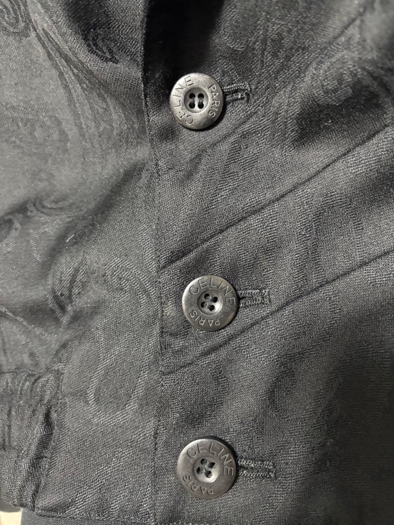 真名呼和尚様 CELINE ペイズリー柄 テーラード ブルゾン