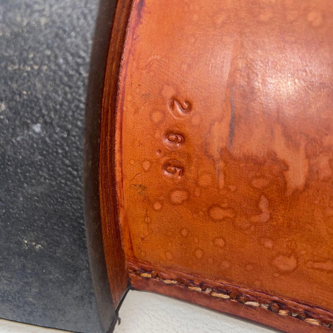 ヒラキヒミ。ブラウン サイドゴアブーツ レザー26.5