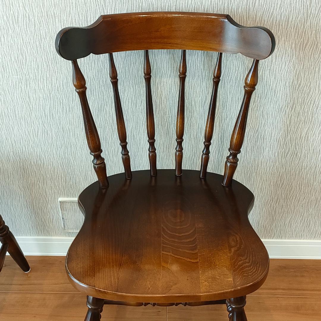 飛騨産業　キツツキ　ウィンザーチェア　2脚セット①