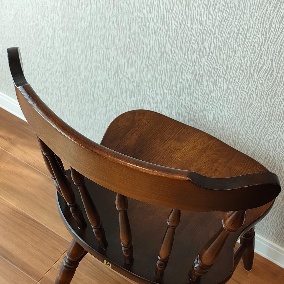 飛騨産業　キツツキ　ウィンザーチェア　2脚セット①