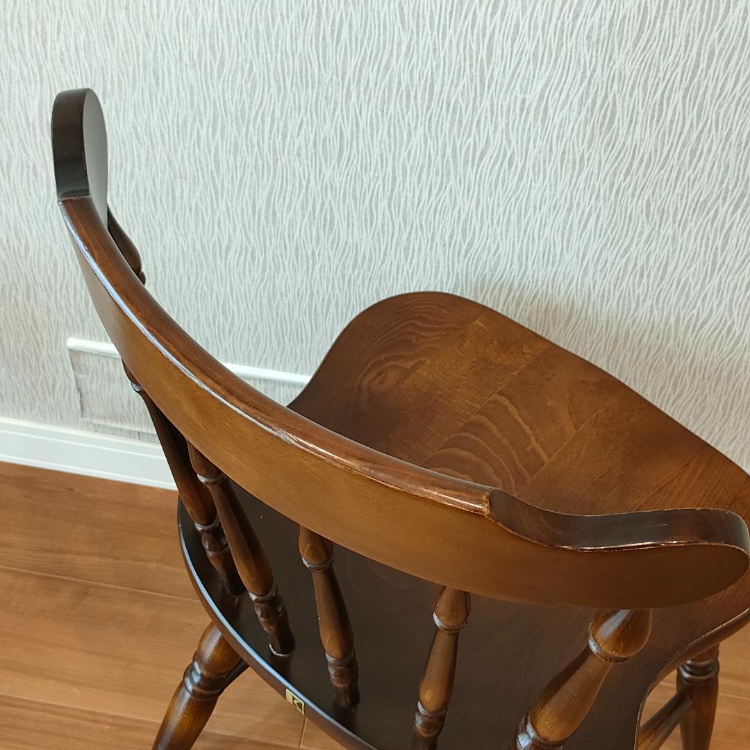 飛騨産業　キツツキ　ウィンザーチェア　2脚セット①