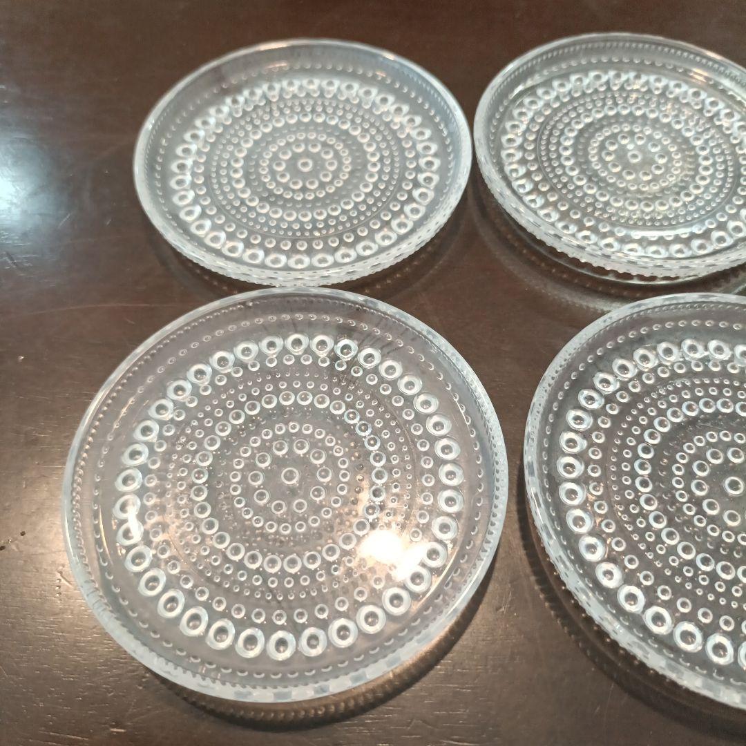 ittala イッタラ カステヘルミ 10cm プレート クリア 6枚