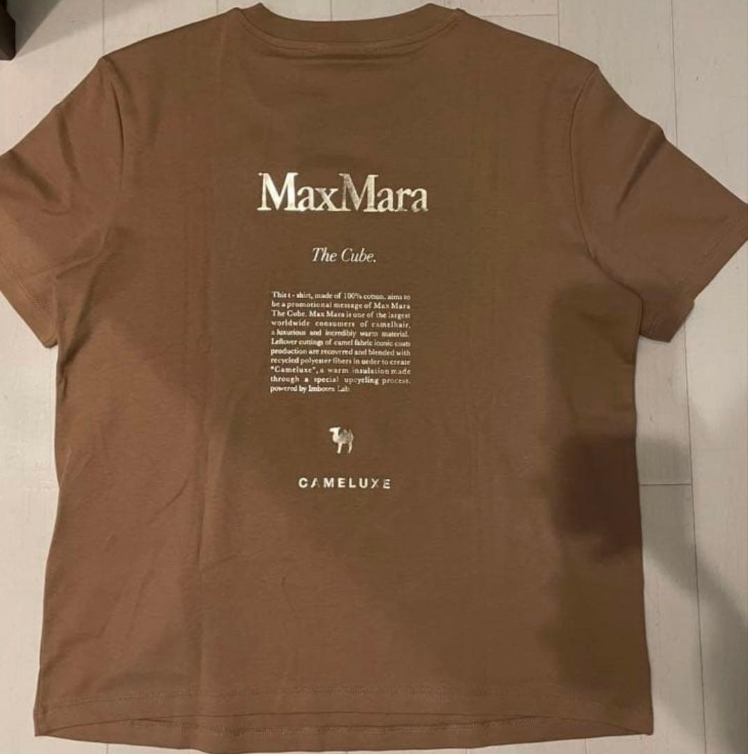 MaxMara エス　マックスマーラ　コットンジャージTシャツ