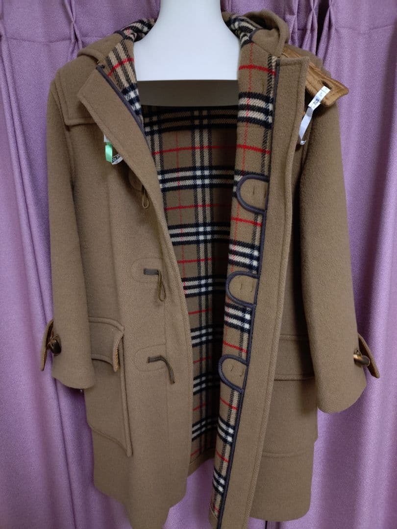 Burberry キャメル ダッフルコート