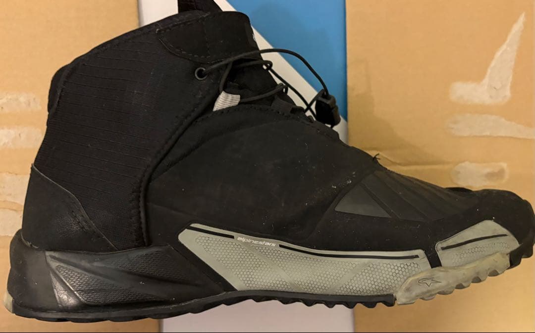 Alpinestars cr-x drystar ブラック ハイカット靴