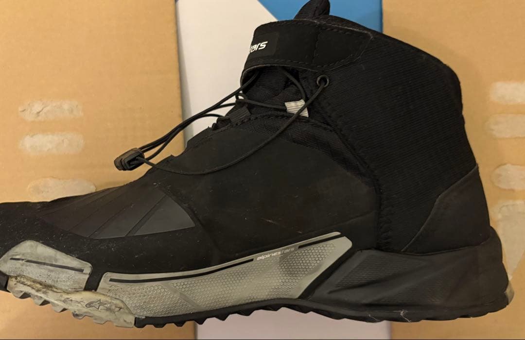 Alpinestars cr-x drystar ブラック ハイカット靴