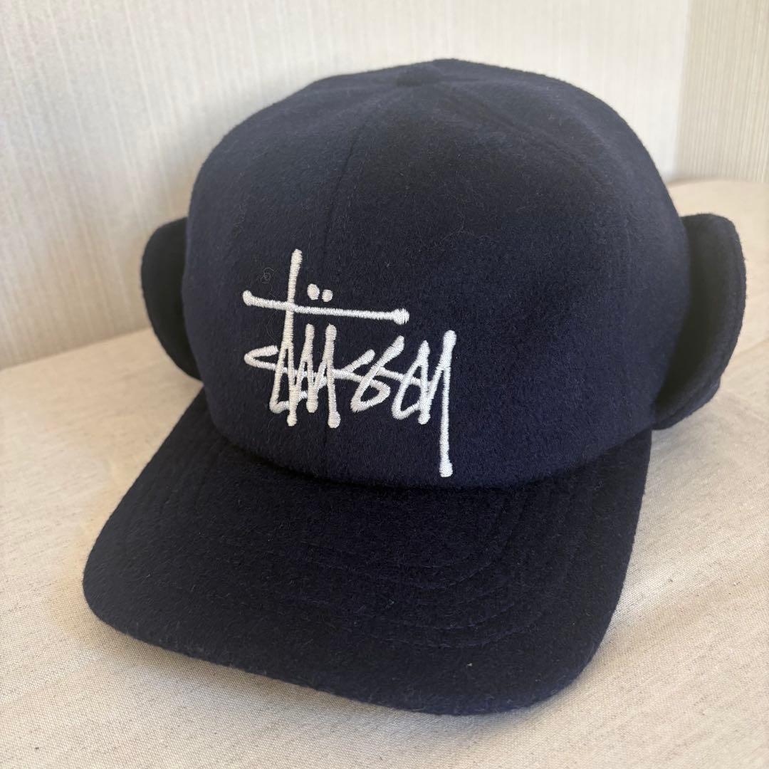 stussy 帽子 イヤーフラップキャップ フライトキャップ 24aw