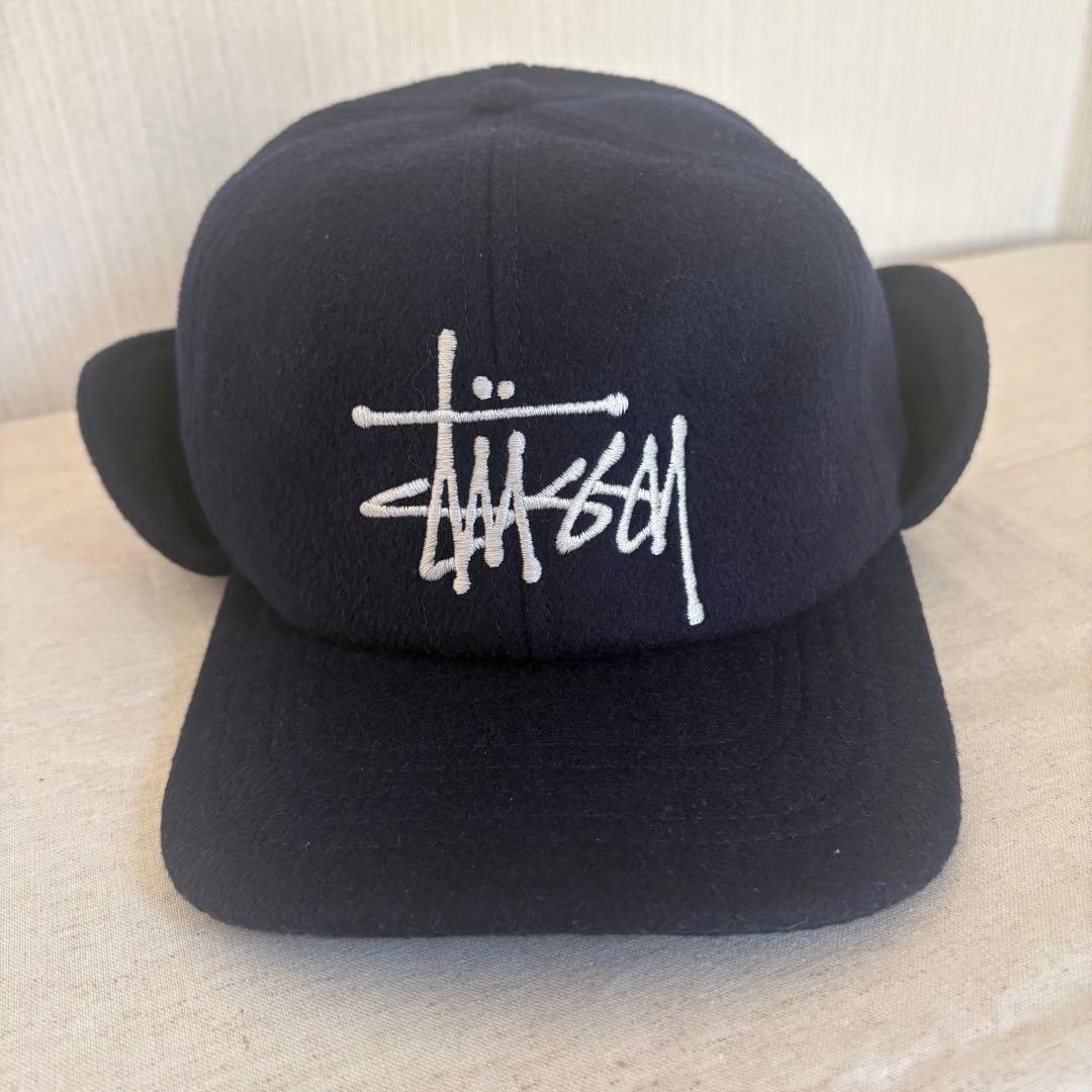 stussy 帽子 イヤーフラップキャップ フライトキャップ 24aw