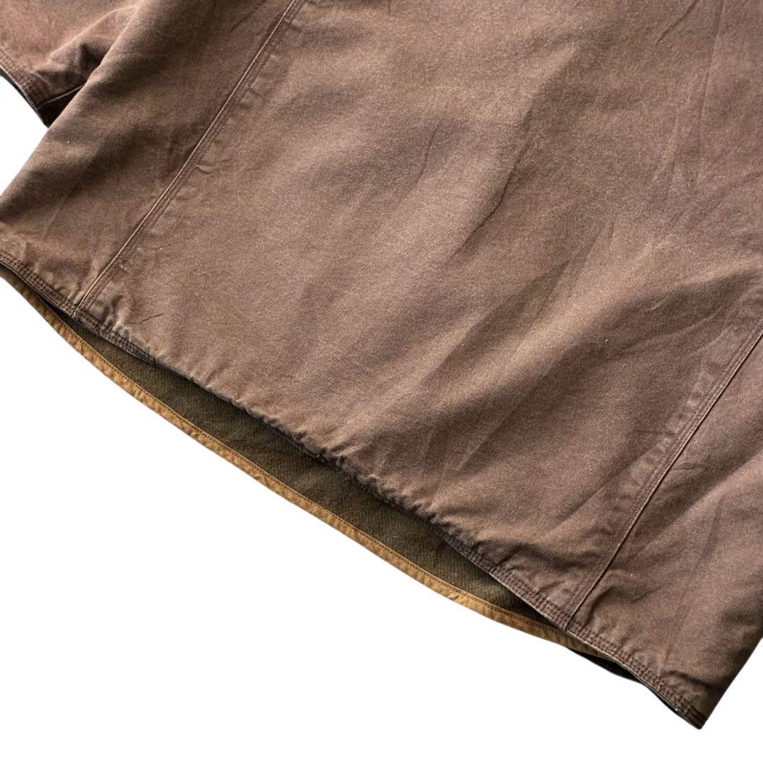 ［襟レザー］90s J.CREW“カバーオール“ライナー付き ジャケット