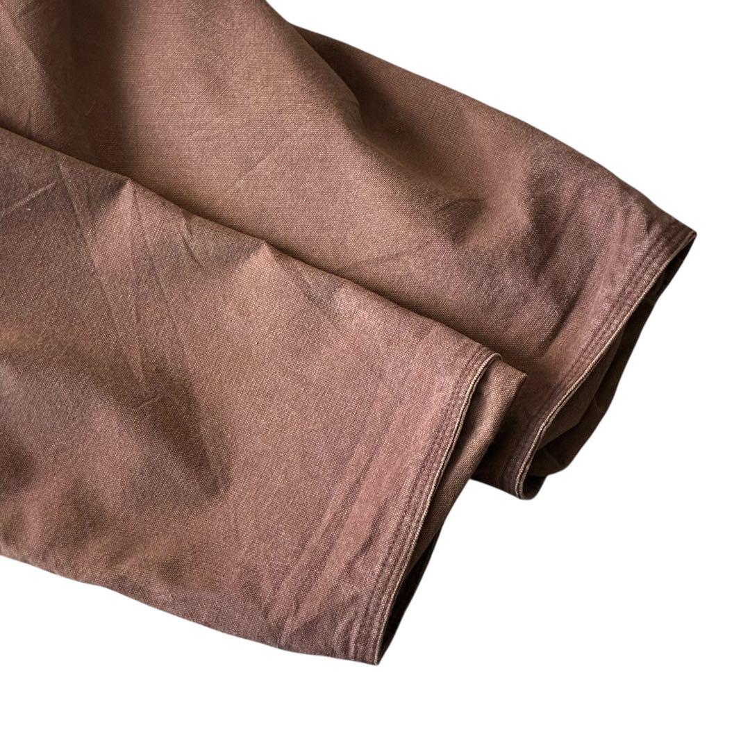 ［襟レザー］90s J.CREW“カバーオール“ライナー付き ジャケット