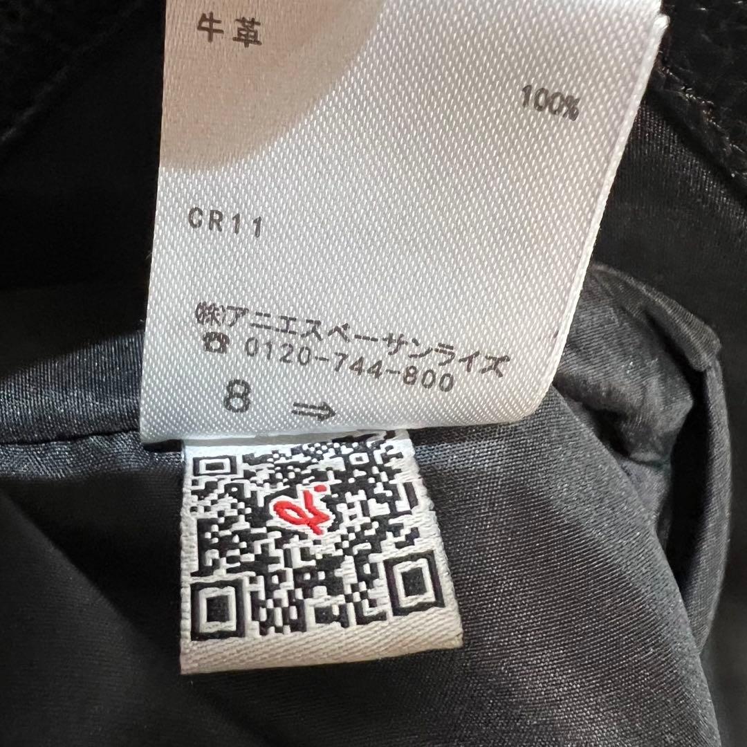 agnes b. ショルダーバッグ The b. 本革シボ革クロスボディ2WAY