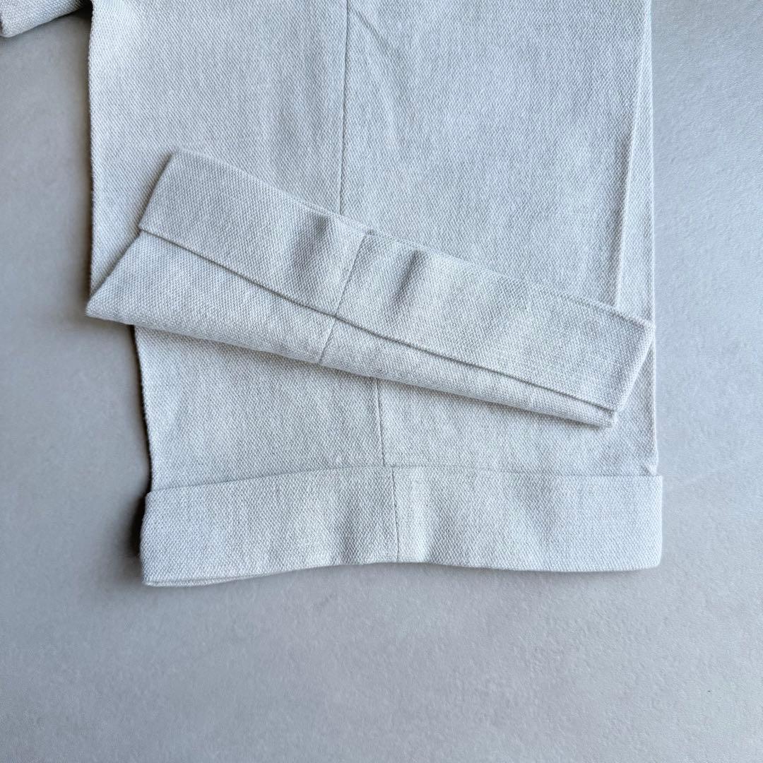 BERNARD ZINS×BEAMS F 別注 コットンリネン　2プリーツ 40