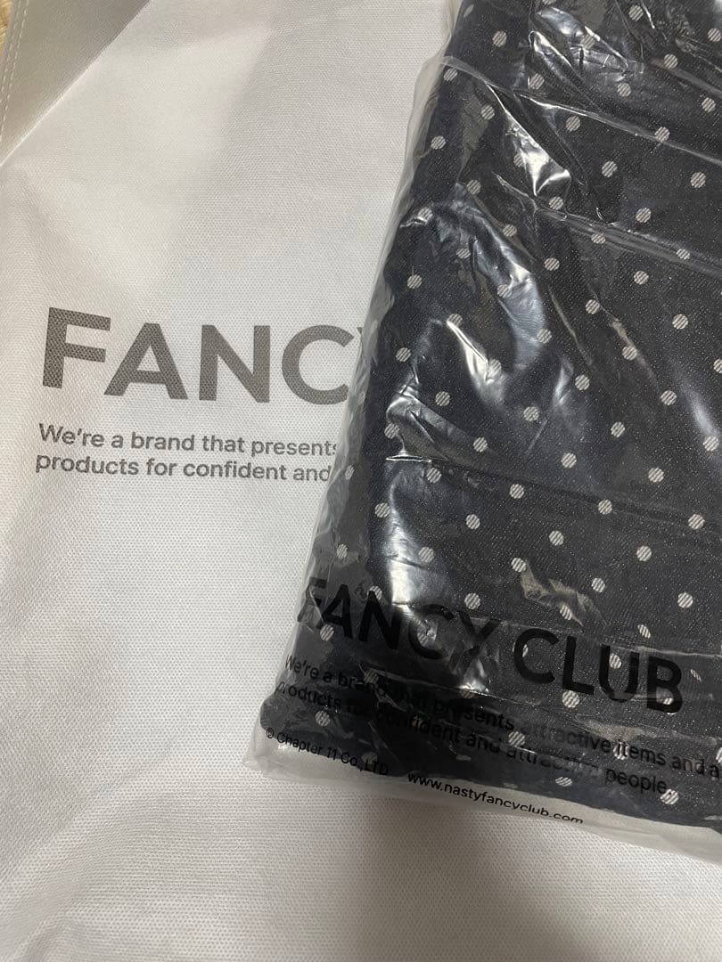 パンツ fancy club String Dot Roll-Up Pants