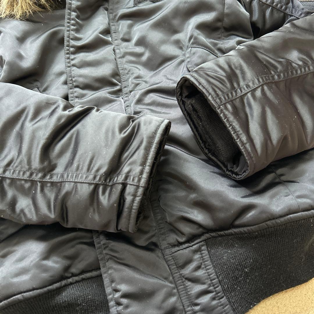 美品　y2k ヒステリックグラマー N2B フライトジャケット ファー 短丈