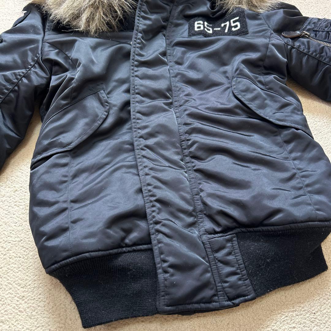 美品　y2k ヒステリックグラマー N2B フライトジャケット ファー 短丈