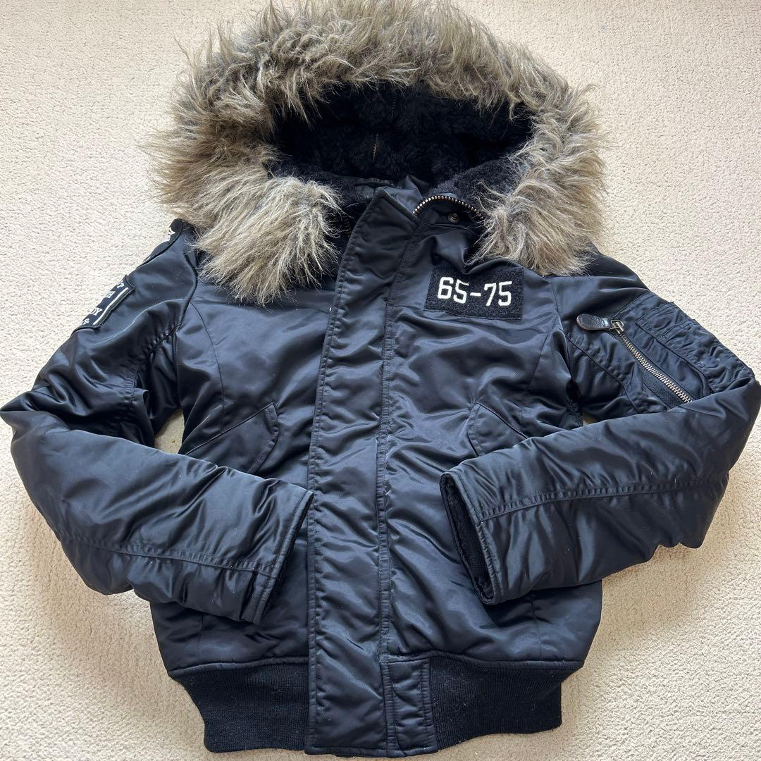 美品　y2k ヒステリックグラマー N2B フライトジャケット ファー 短丈