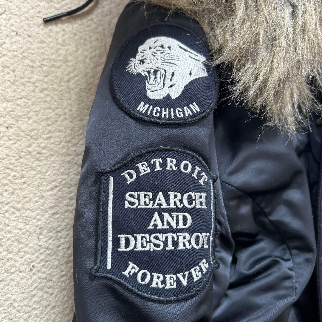 美品　y2k ヒステリックグラマー N2B フライトジャケット ファー 短丈