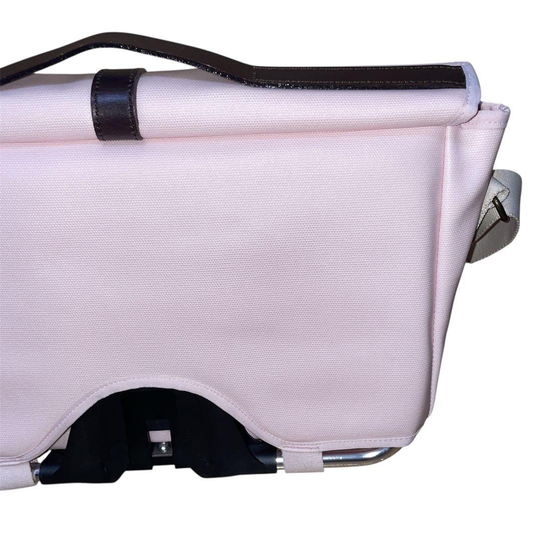 【良品】BROMPTON ブロンプトン フロントバッグ ピンク 自転車用バッグ