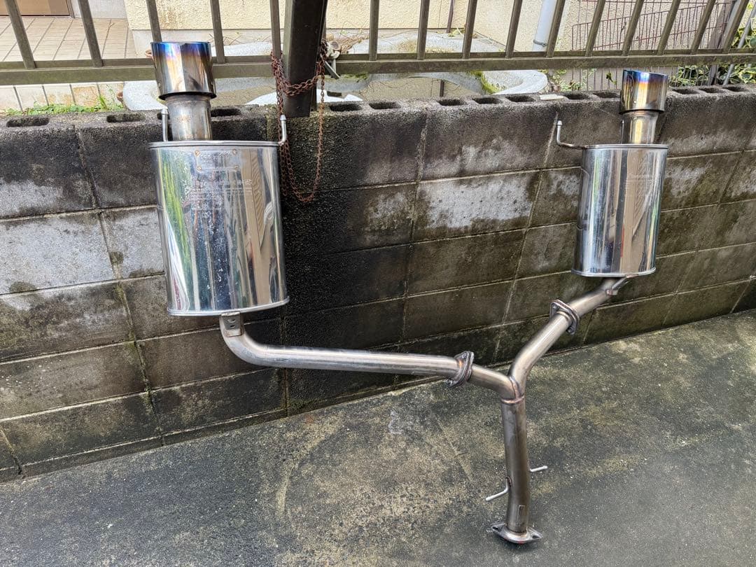 130系マークX 柿本改マフラー