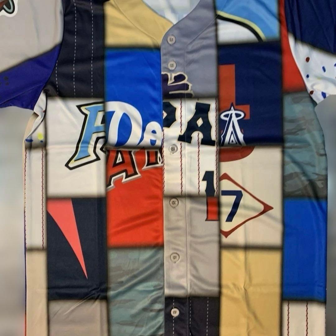 大谷翔平　signatureブランド　歴代ミックスデザインユニフォーム　ラスト１
